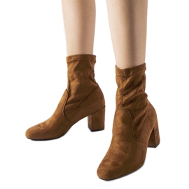 Lexington brune slip-on ankelstøvler