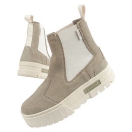 Puma Mayze Chelsea ruskind W sko 382829 05 beige