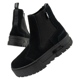 Puma Mayze Chelsea ruskind W sko 382829 01 sort