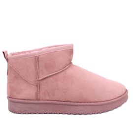 Emus korte snestøvler Leav Pink lyserød