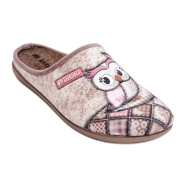 Home Flip-flops Owl Inblu Flip-flops GF000018 Beige