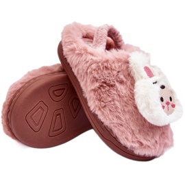 Børns Furry Bunny Hjemmesko, Pink Dicera lyserød