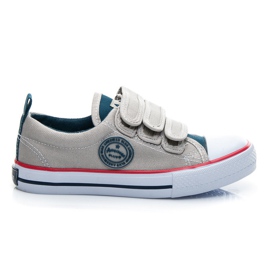 American Club Velcro sneakers brun
