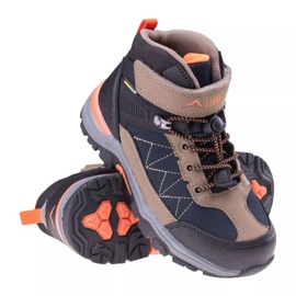 Elbrus Alven Mid Wp Jr sko 92800442273 brun