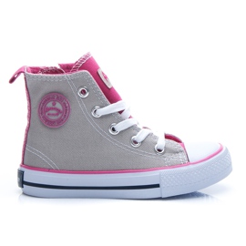 American Club Sneakers til piger grå