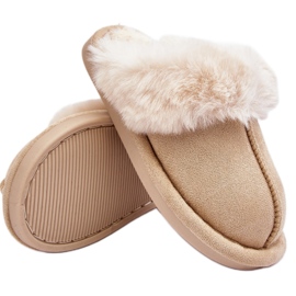 Befana Befana hjemmesko til børn med pels beige
