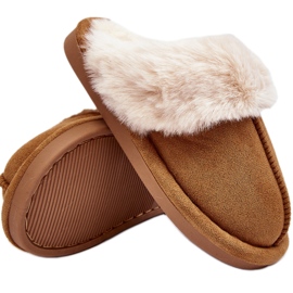 Børnesko med pels Camel Befana brun