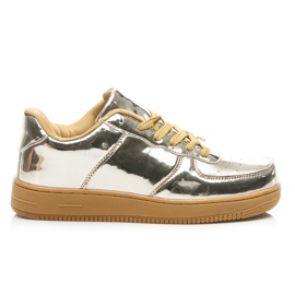 Comer Guld mode sneakers gylden