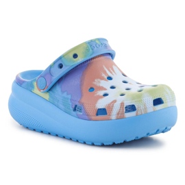 Crocs Classic Tie Dye Cutie Clog 208083-4KT skum hjemmesko blå