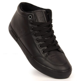 Big Star M INT1746 isolerede high-top sneakers sort