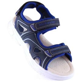 McKinley McKeylor Jr JAN229A Velcro-sandaler, marineblå