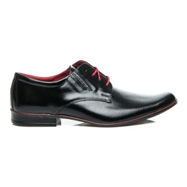 Lucca Brogues i læder til mænd sort