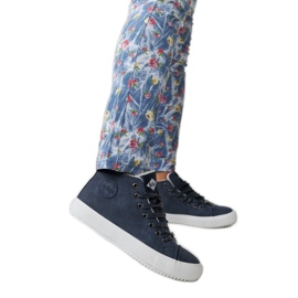 Marineblå sneakers Lee Cooper LCJL-20-31-12