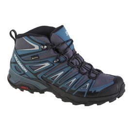 Salomon X Ultra Pioneer Mid Gtx M 471964 sko blå