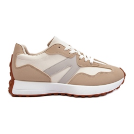 Beige Chloette sportssko til kvinder