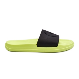Herre-flip-flops 4F 4FSS23FFLIM075-72S lime og sort