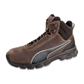 Puma Cordur Brown Mid M MLI-S14B9 sko, mørkebrune