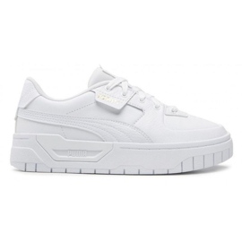 Puma Cali Dream Læder W sko 383157-01 hvid