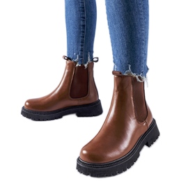 Brune isolerede klassiske Edgar slip-on ankelstøvler