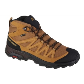 Salomon X Ward Læder Mid Gtx M 471818 sko brun