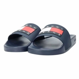 Tommy Hilfiger Pool Slide Ess M EM0EM01191 C87 flip-flops blå