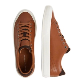 Tommy Hilfiger Vulc Street Low Lth Prem M FM0FM04818 Gtu sko brun