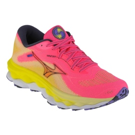 Mizuno Wave Sky 7 W sko J1GD230223 lyserød