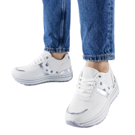 Hvide Provinciale platform sneakers