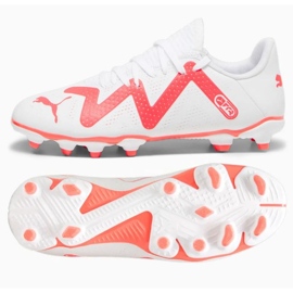 Puma Future Play FG/AG Jr 107388-01 sko hvid