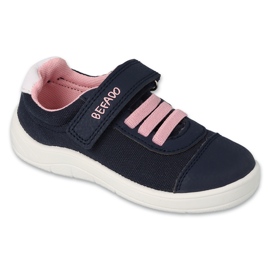 Befado børnesport marineblå/pink 451X001