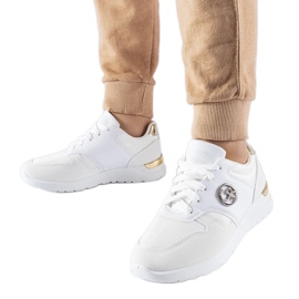 Hvide Almenno sportssneakers