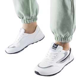 Cogliandrino hvide sportssneakers