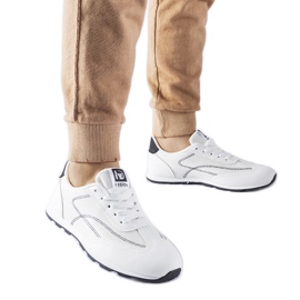 Pinarella hvide sportssneakers