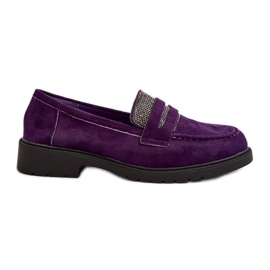 Lilla mokkasiner til kvinder fra Dananei violet