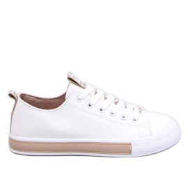 Monae Champagne sneakers til kvinder hvid