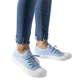 Blå damesneakers fra Medina