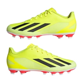 Adidas X Crazyfast Club FxG IG0618 sko gul