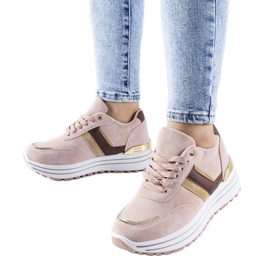 Pink Provinciale platform sneakers lyserød