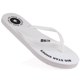 Big Star W flip-flops LL274795 INT1837B hvid