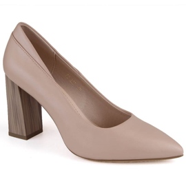 Sergio Leone W PB217 SK404B stiletpumper beige