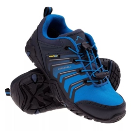 Elbrus Erimley Low Wp Jr sko 92800402298 blå