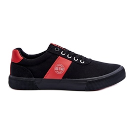 Stofsneakers til mænd Big Star JJ174255 Sort