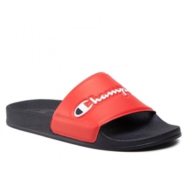 Champion Mænds flip -Flops -mester Rochester Slide varsity S21993.RS001 Rød