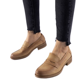 Beige elegante Beaufort loafers