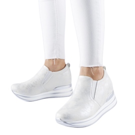 Alquippa sneakers i sølv