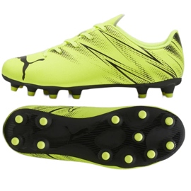 Puma Attacanto FG/AG Jr sko 107480 07 gul