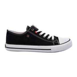 Lave herresneakers Big Star T174103 Sort