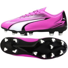 Puma Ultra Play FG/AG M 107763 01 sko lyserød