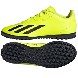 Adidas X Crazyfast Club Tf Jr IF0707 sko gul