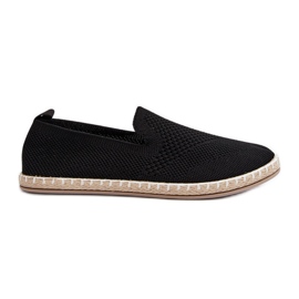 Sort Harmonie Slip-On Espadriller til kvinder